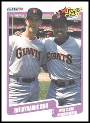 637 The Dynamic Duo (Will Clark Kevin Mitchell)